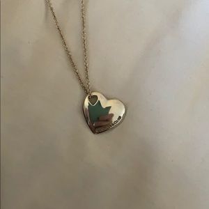Tiffany & co heart necklace
